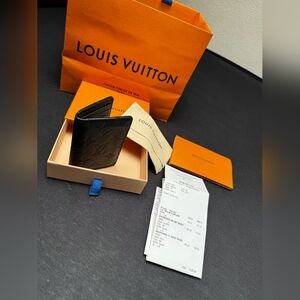 Louis Vuitton Black Pocket Organizer